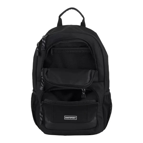 Eastsport Unisex Commuter Tech Backpack, Black - Image 3