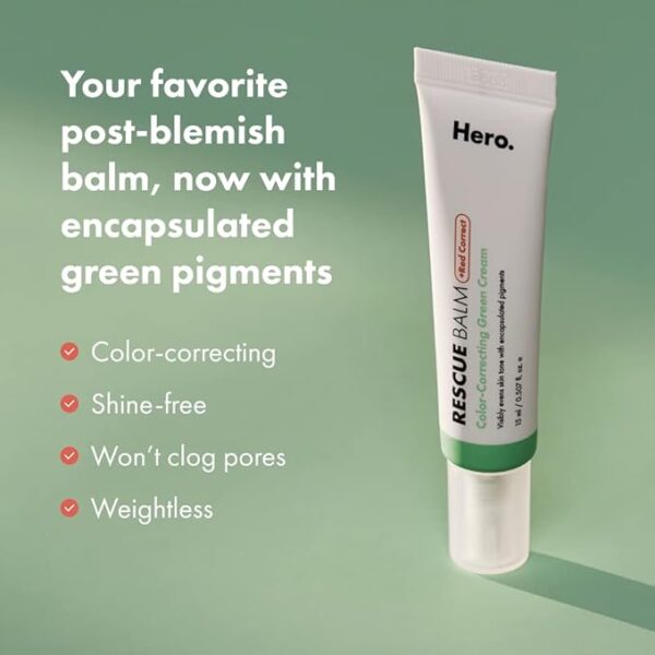 Hero Cosmetics Rescue Balm +Red Correct - Image 3