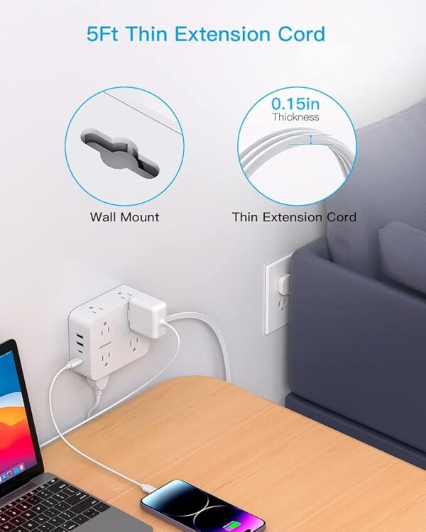 Surge Protector Power Strip - Image 2