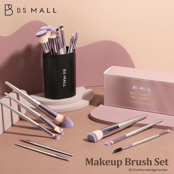 BS-MALL Makeup Brush Set 18 Pcs - Image 2