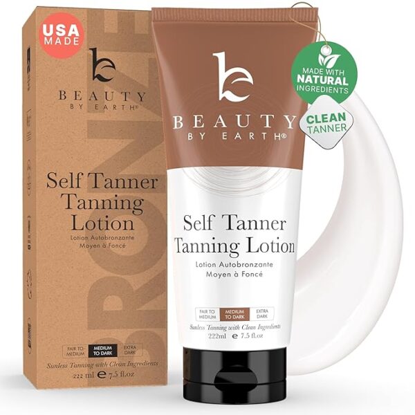 Beauty by Earth Self Tanner - Tanning Lotion