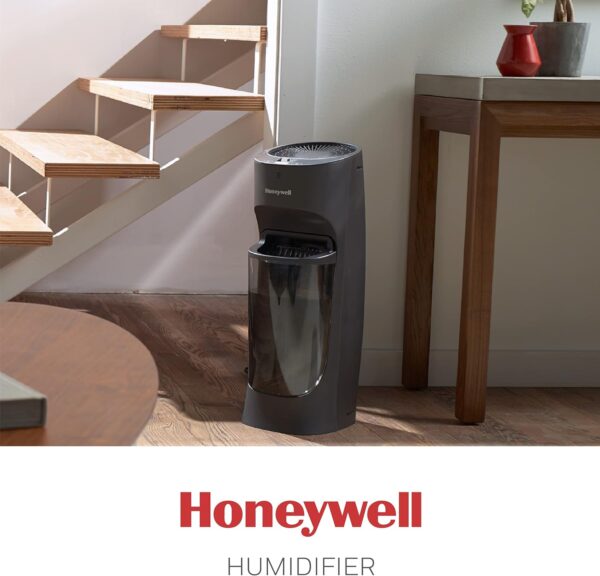 Honeywell Top Fill Tower Humidifier, Digital Humidistat, Black - Image 5