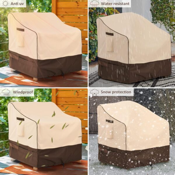 KylinLucky Outdoor Furniture Chair Covers Waterproof - Image 3