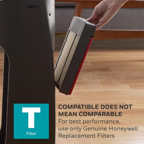 Honeywell Top Fill Tower Humidifier, Digital Humidistat, Black - Image 8