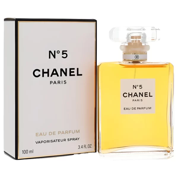 Chanel No. 5 Eau De Parfum, Perfume for Women, 3.4 Oz - Image 2