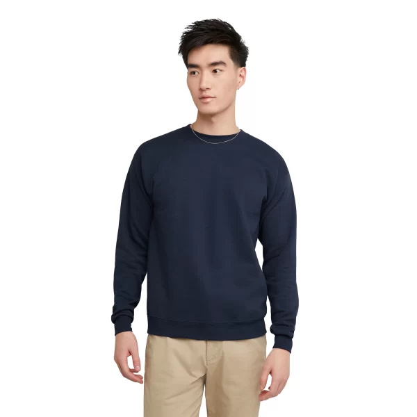 Hanes Men's and Big Men's EcoSmart Fleece Sweatshirt, up to Sizes 5XL