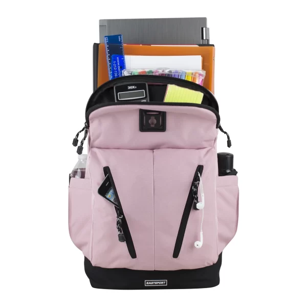 Eastsport Unisex Academic Backpack, Crystal Blush - Image 5