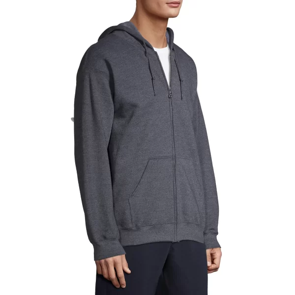 Gildan Men's Fleece Zip Hooded Sweatshirt - Image 3